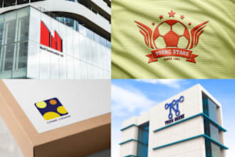 design, mockup, create logo for the company