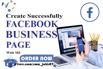create and set up your facebook business page,fan page,and social media accounts