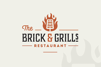 design logo for your restaurant, bakery, or food truck
