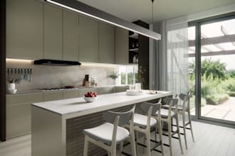 do 3d kitchen design and interior rendering
