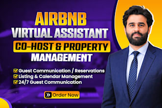 be your virtual assistant or co host for airbnb