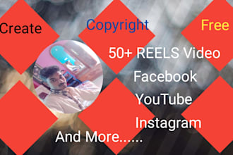 create facebook, instagram, youtube  reels video