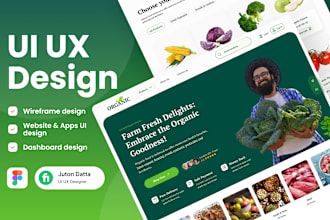 create figma design, wireframe, UI design for your website