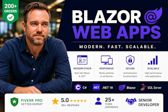 build your blazor web application