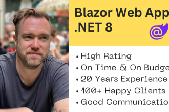 build your blazor dot net 9 web app