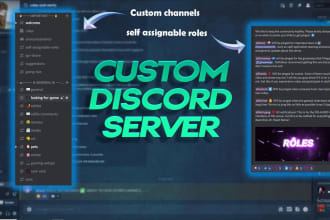 setup gaming discord server with logo and banners
