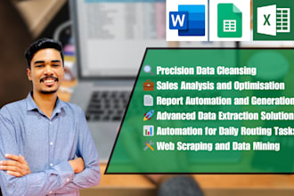 clean your data and optimise your excel on your finger tips