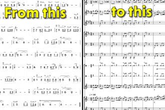 turn your jianpu into western music notation