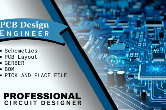 design pcb for your electronics engineering circuits