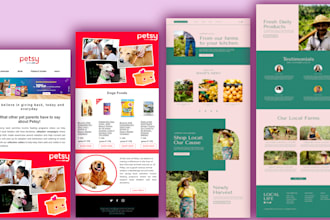 responsive klaviyo email and custom newsletter template design