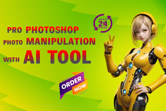 do pro photoshop manipulation, photo editing with ai tools