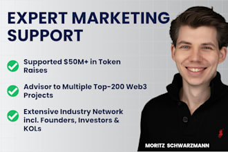 be the expert marketing manager for your crypto project