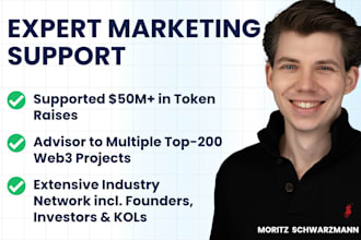 the expert marketing manager for your crypto project