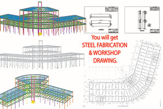 do steel detailing fabrication shop drawings with tekla
