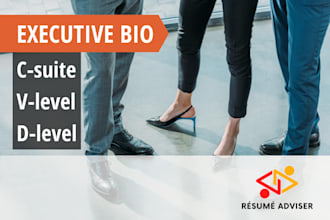 design your standout executive bio