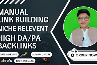 create high da pa backlink SEO do follow link building