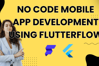 develop no code mobile apps with flutterflow flutter flow