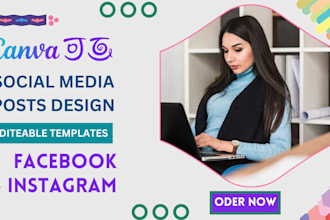 design attractive social media posts and advertising