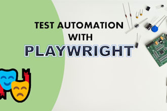 develop automation framework using selenium  and playwright