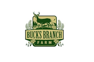 create a distinctive, hunting farm logo for using open source resources