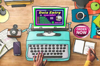 data entry and spreadsheet