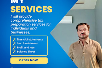 do prepare financial statement, profit and loss, cash flows and balance sheet