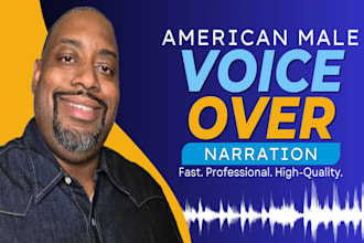record a professional american male narration voice over