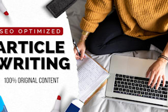 do engaging SEO article writing, content writing and blogs