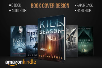 design book cover design, e book cover design, kindle cover