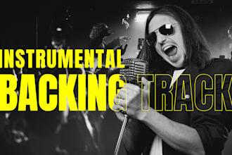 make backing tracks instrumental for your needs