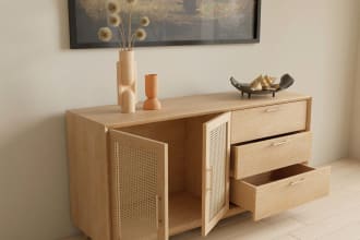 model and render furniture in blender