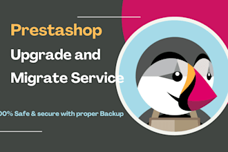 provide expert prestashop upgrade services