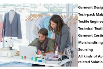 do textile engineering, garment merchandising, design, data management expert