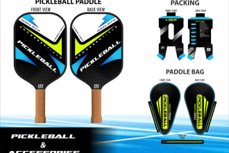 design unique pickleball paddle and accessories