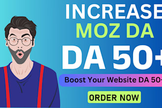 increase your moz da 50 pa 30 in 15 days