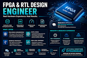 design fpga systems using vivado or quartus via verilog systemverilog