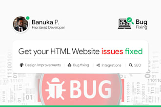 help to find, fix or consult any  HTML CSS related issue