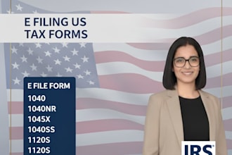 prepare and e file form 1040 1040nr 1065 to irs