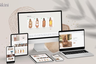 design best clothing fashion shopify website, shopify store