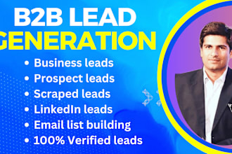 do b2b lead generation, targeted business leads and email list building