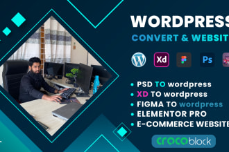 convert figma to wordpress or figma to elementor pro