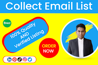 research, mining,b2b,web scraping and email collection