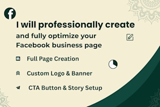 facebook business page setup  optimization service