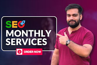 rank your website by monthly SEO service