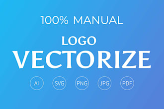 vectorize and touch up for your logo to ai,eps,svg,png,pdf