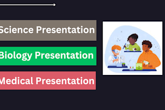 design powerpoint presentation on biology and science topics