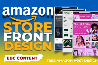 create amazon storefront and amazon brand store