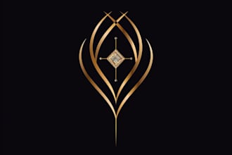 create a best jewelry and ornament logo for you