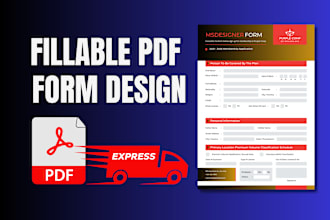 convert and design your pdf into fillable dynamic form and editable format