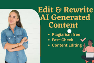 edit rewrite chatbot ai generated articles, blogs, essays